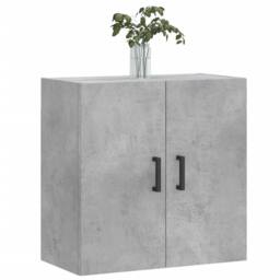 Berkfield Home Wall Cabinet Concrete Grey 60x31x60 cm Engineered Wood - Size: 60 x 31 x 60 cm - thumbnail 3