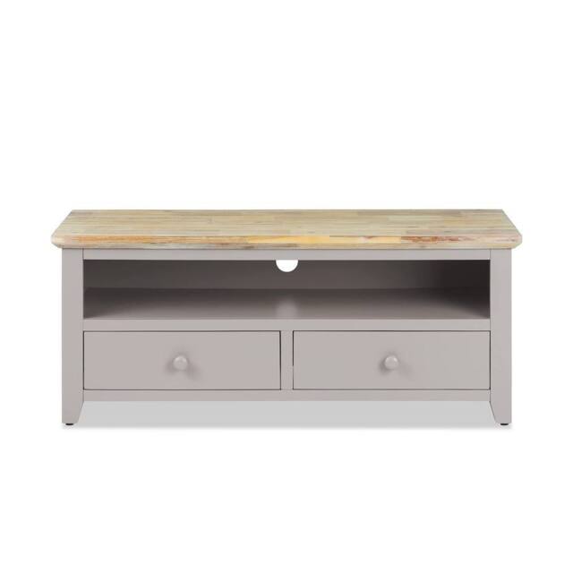 Statement Furniture Florence TV Stand With 2 Drawers & Shelf in Taupe - image 1