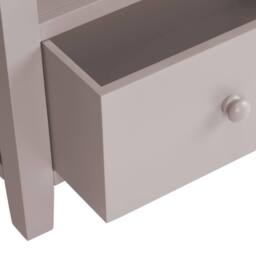 Statement Furniture Florence TV Stand With 2 Drawers & Shelf in Taupe - thumbnail 3