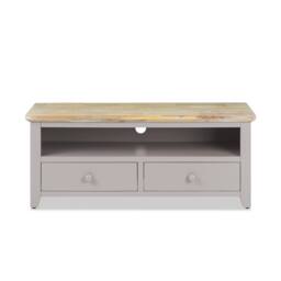 Statement Furniture Florence TV Stand With 2 Drawers & Shelf in Taupe