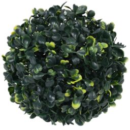 Berkfield Home Artificial Boxwood Balls 2 pcs 22 cm in Green - thumbnail 2