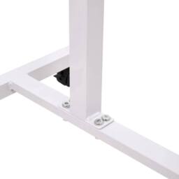 NESTLUNE White Adjustable Height Over Bed Table Hospital Sofa Table - Size: 100 cm x 15 cm - thumbnail 6