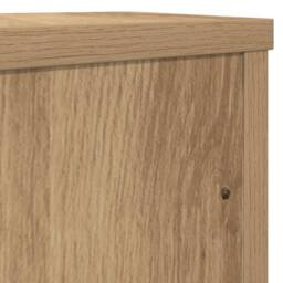 Berkfield Home Plant Stands 2 pcs Artisan Oak 25x25x35 cm Engineered Wood in Brown - Size: 25 x 25 x 35 cm - thumbnail 8