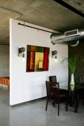 Eglo Townshend 4 Industrial Wall Light in Brown - thumbnail 3