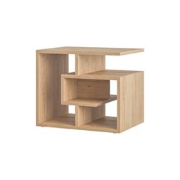 Decortie Labirent' Modern Coffee Table 4-Tier Maze Design 45cm in Natural - Size: 1 Pack - thumbnail 3