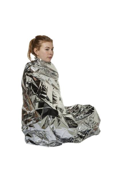 Trekmates Emergency Survival Thermal Blanket Heat Reflective in Silver - image 1