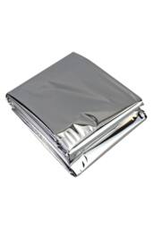 Trekmates Emergency Survival Thermal Blanket Heat Reflective in Silver - thumbnail 4