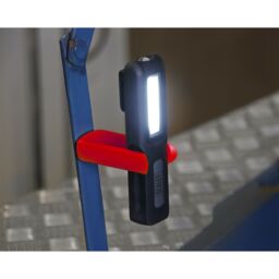 Loops Rechargeable Inspection Light - 3W COB & 3W SMD LED - High Power LED Torch - thumbnail 5