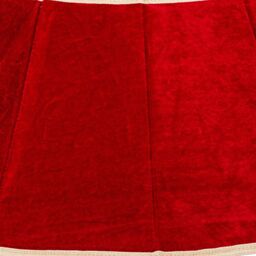 Shatchi 26.8Inch Christmas Tree Skirt Foldable Velvet Xmas Tree Stand Base Cover Collar Trunk Basket Ring for Tree Decorations - Size: 1 Pack - thumbnail 2