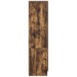 Berkfield Home Smoked Oak Sideboard Smoked oak Wood Large Smoked Oak Sideboard in Brown - thumbnail 6