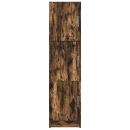 Berkfield Home Smoked Oak Sideboard Smoked oak Wood Large Smoked Oak Sideboard in Brown - thumbnail 5