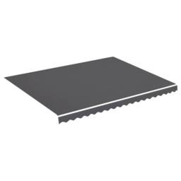 Berkfield Home Replacement Fabric for Awning Anthracite 4.5x3.5 m in Black - thumbnail 2