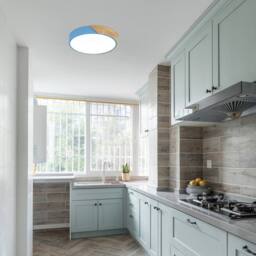 Goeco LED Ceiling Light Round, 24W, 6500K, 30cm, Round, Modern, Blue - thumbnail 5
