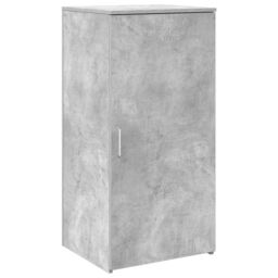 Berkfield Home Reception Desk Concrete Grey 155x50x103.5 cm Engineered Wood - thumbnail 9