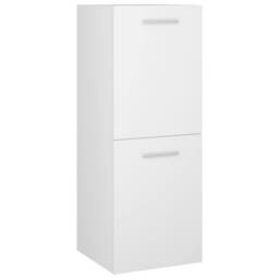 Berkfield Home Bathroom Furniture Set White Engineered Wood - thumbnail 4