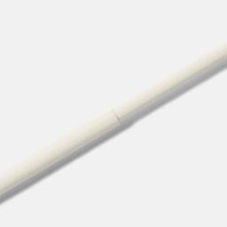 OHS Bow Finial Curtain Pole Extendable 16mm Metal End Rod in Cream - Size: 120 cm - 210 cm - thumbnail 3