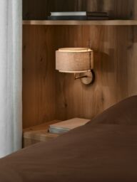 Nordlux Vintage Indoor Wall Light Brown Stainless steel E27 Retro - No, IP20 in Beige - thumbnail 8