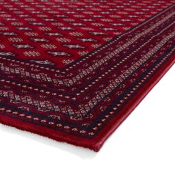 The Rug Shop UK Red Traditional Easy to clean Machine Made Border Area Rug - Size: 280 cm x 380 cm - thumbnail 5