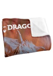 Hasbro Dungeons & Dragons Player's Handbook Art Blanket 152 x 127 cm in White - thumbnail 3