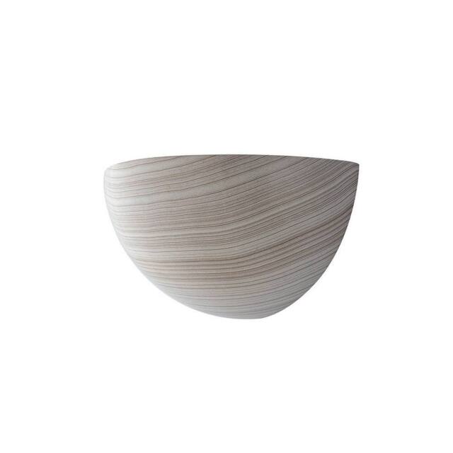 Netlighting MORITZ Wall Uplight Beige 25x12.5x12.5cm - Size: 25x12.5x12.5 cm - image 1