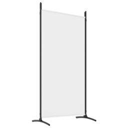 Berkfield Home 4-Panel Room Divider White 346x180 cm Fabric - thumbnail 6