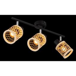 Netlighting Mali Ceiling Spotlight Bar Matt Black 3x E14 - thumbnail 5