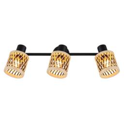 Netlighting Mali Ceiling Spotlight Bar Matt Black 3x E14 - thumbnail 4