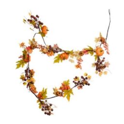 Garden Greatness 6ft Autumn Festival Pumpkin Garland - Size: 1 Pack - thumbnail 2