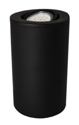 Happy Homewares Uplighter Floor or Table Lamp with Tilt Capability - GU10 in Black - thumbnail 3