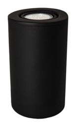Happy Homewares Uplighter Floor or Table Lamp with Tilt Capability - GU10 in Black - thumbnail 2