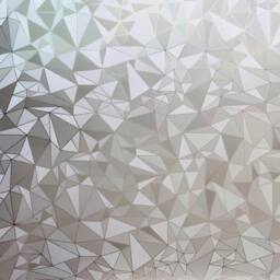 FLAVORA Window Film Self Adhesive Etched Privacy Glass Vinyl Film in Silver - Size: 0.6m2 - thumbnail 4
