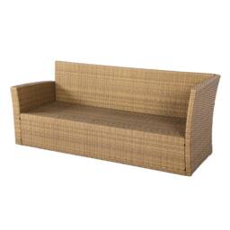 Home Garden Direct St.Tropez Garden Corner Sofa Set with Rising Table - 6 Seater in Brown Rattan with Footstools - thumbnail 7