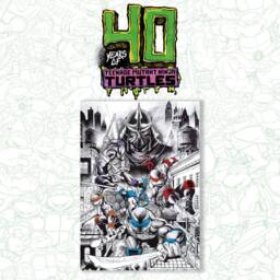 Teenage Mutant Ninja Turtles Limited Edition 40th Anniversary A3 Art Print - thumbnail 4