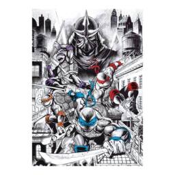 Teenage Mutant Ninja Turtles Limited Edition 40th Anniversary A3 Art Print - thumbnail 1