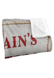 JQ Licensing James Piazza Coastal Captain'S Quarters Ship'S Wheel Silky Touch Super Soft Throw Blanket 152 X 127 cm in White - thumbnail 3