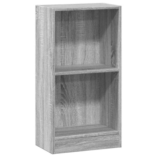 Berkfield Home Bookcase Grey Sonoma 40x24x76 cm Engineered Wood - Size: 40 x 24 x 76 cm - image 1