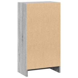 Berkfield Home Bookcase Grey Sonoma 40x24x76 cm Engineered Wood - Size: 40 x 24 x 76 cm - thumbnail 6