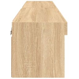 Berkfield Home TV Cabinets with LED Lights 2 pcs Sonoma Oak 60x30x30 cm in Brown - Size: 60 x 30 x 30 cm - thumbnail 9