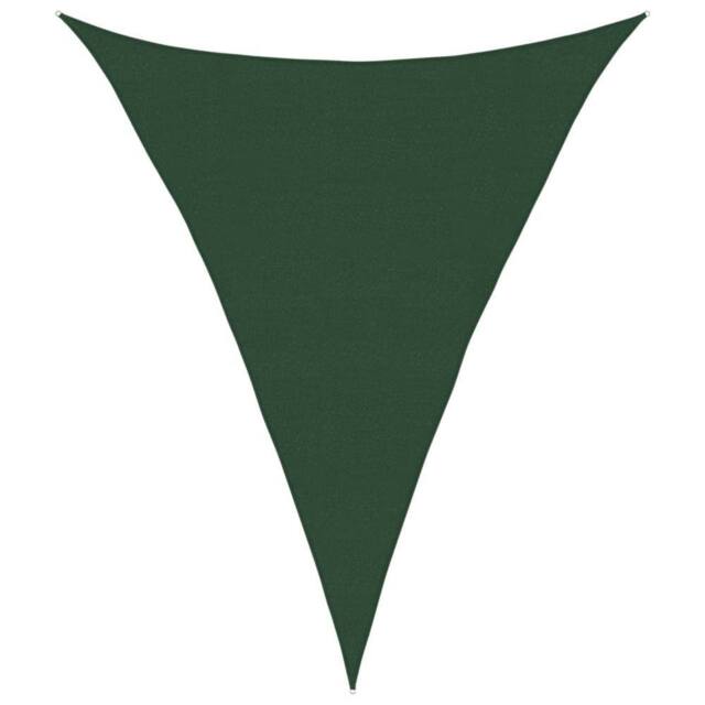 Berkfield Home Sunshade Sail 160 g/m ² Dark Green 4x5x5 m HDPE - image 1