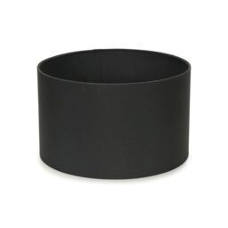 ValueLights Reni Charcoal Grey Fabric Easy Fit Drum Ceiling Lamp Shade - Size: Medium - thumbnail 7
