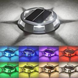 Obasyhig RGB multi colour solar-powered ground lights in Black - thumbnail 6