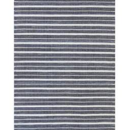 Wyld and Coco Blue Stripe Area Rug 140 x 200 cm - Handwoven Indoor/Outdoor - Size: 140 cm x 200 cm - thumbnail 2