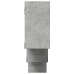 Berkfield Home Wall Shelf Concrete Grey 159x18x66 cm Engineered Wood - Size: 159 x 18 x 66 cm - thumbnail 5