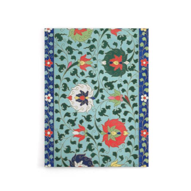 "Artery8 Owen Jones Vibrant Chinese Floral Pattern Canvas Wall Art Print - Size: W12"" x H16""" - image 1