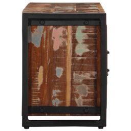 Berkfield Home TV Cabinet 100x30x40 cm Solid Wood Reclaimed in Brown - Size: 100 x 30 x 40 cm - thumbnail 3