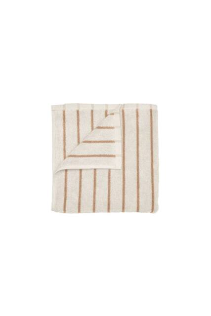 Blomus Set of 2 ARTO Guest Towels 30 x 50 cm - Moonbeam/Amber Brown in Amber - image 1