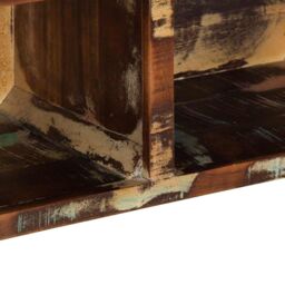 Berkfield Home TV Cabinet Multicolour 80x30x25 cm Solid Wood Reclaimed - Size: 80 x 30 x 25 cm - thumbnail 6