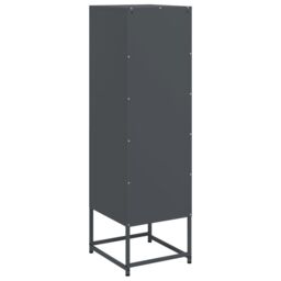 Berkfield Home Highboard Anthracite 36x39x123 cm Steel - Size: 36 x 39 x 123 cm - thumbnail 8