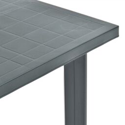 Berkfield Home Garden Table Green 80x75x72 cm Plastic - Size: 80 x 75 x 72 cm - thumbnail 3