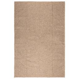 Berkfield Home Rug 160x230 cm Jute Look Indoor & Outdoor in Brown - Size: 100 cm diameter - thumbnail 4